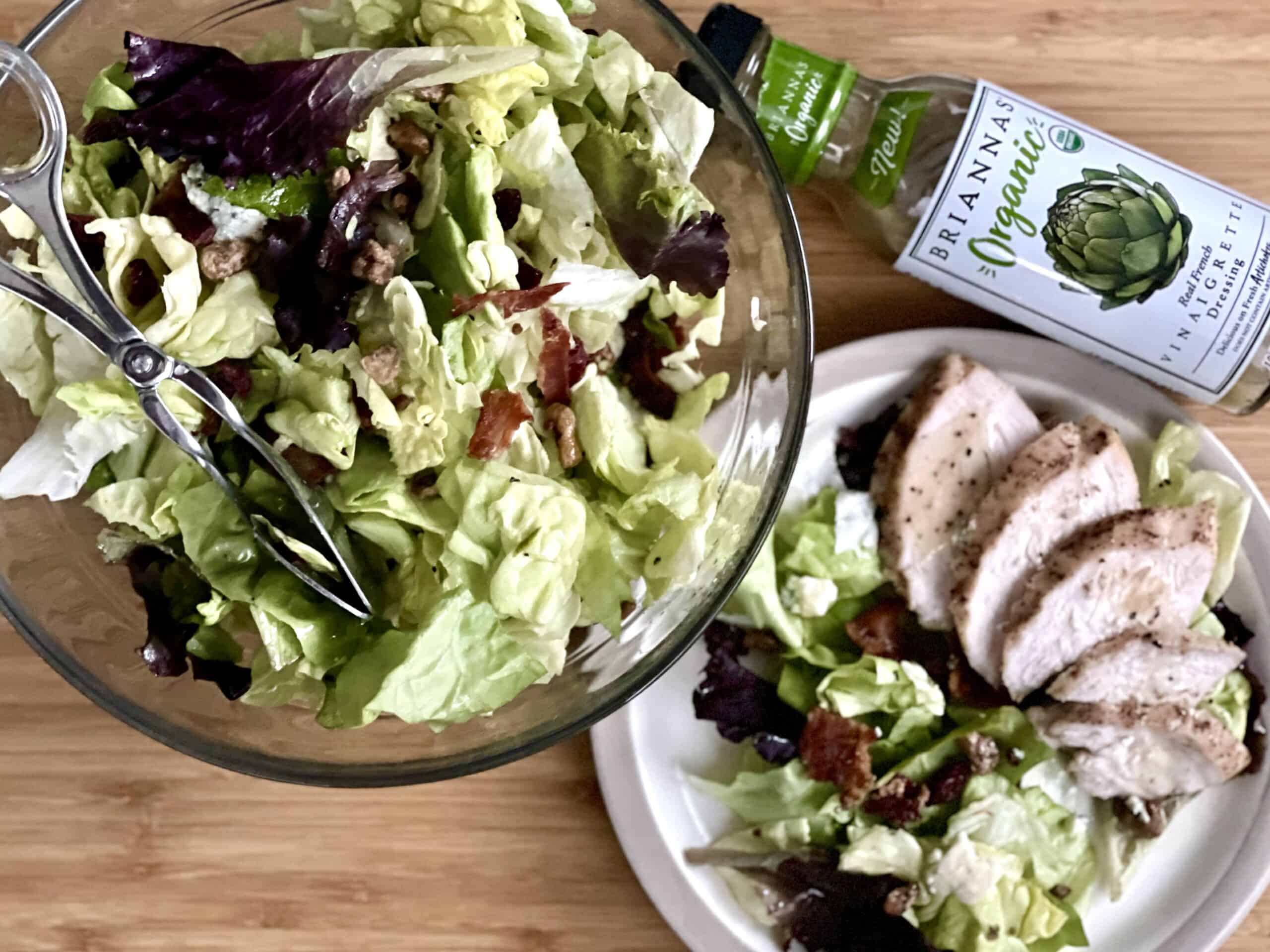 cranberry blue cheese salad dressing Cranberry Blue Cheese and Candied Pecan Salad: A Salad Lover's Delight