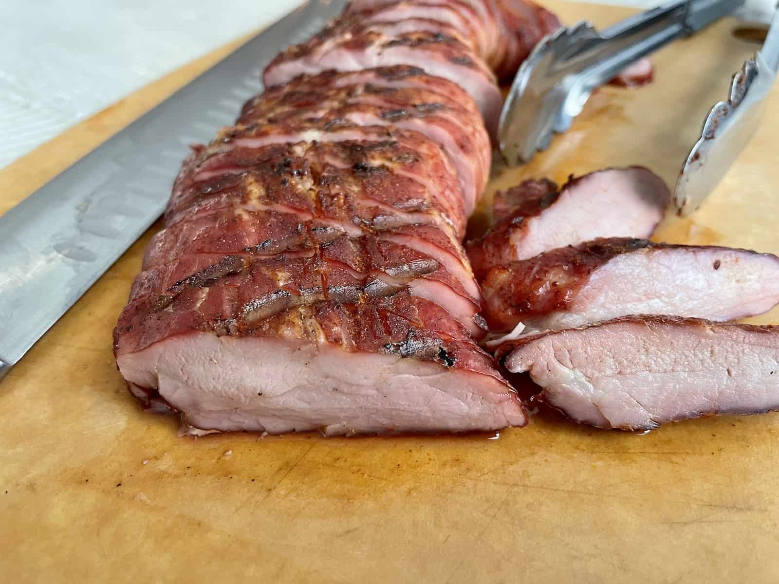 Pork Tenderloin on a Traeger Fancy Apron