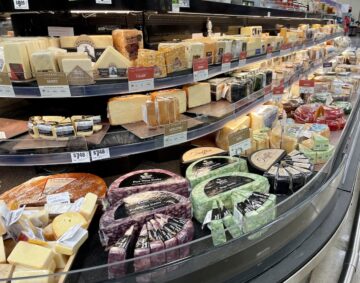 HEB specialty cheese section