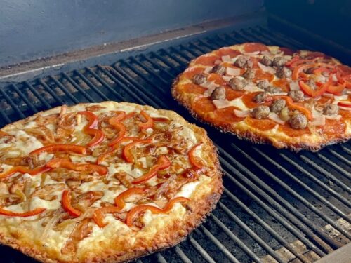 Cooking pizza on the grill with a pizza stone best sale