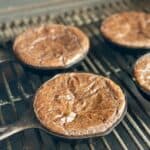 brownie skillets on grill grates